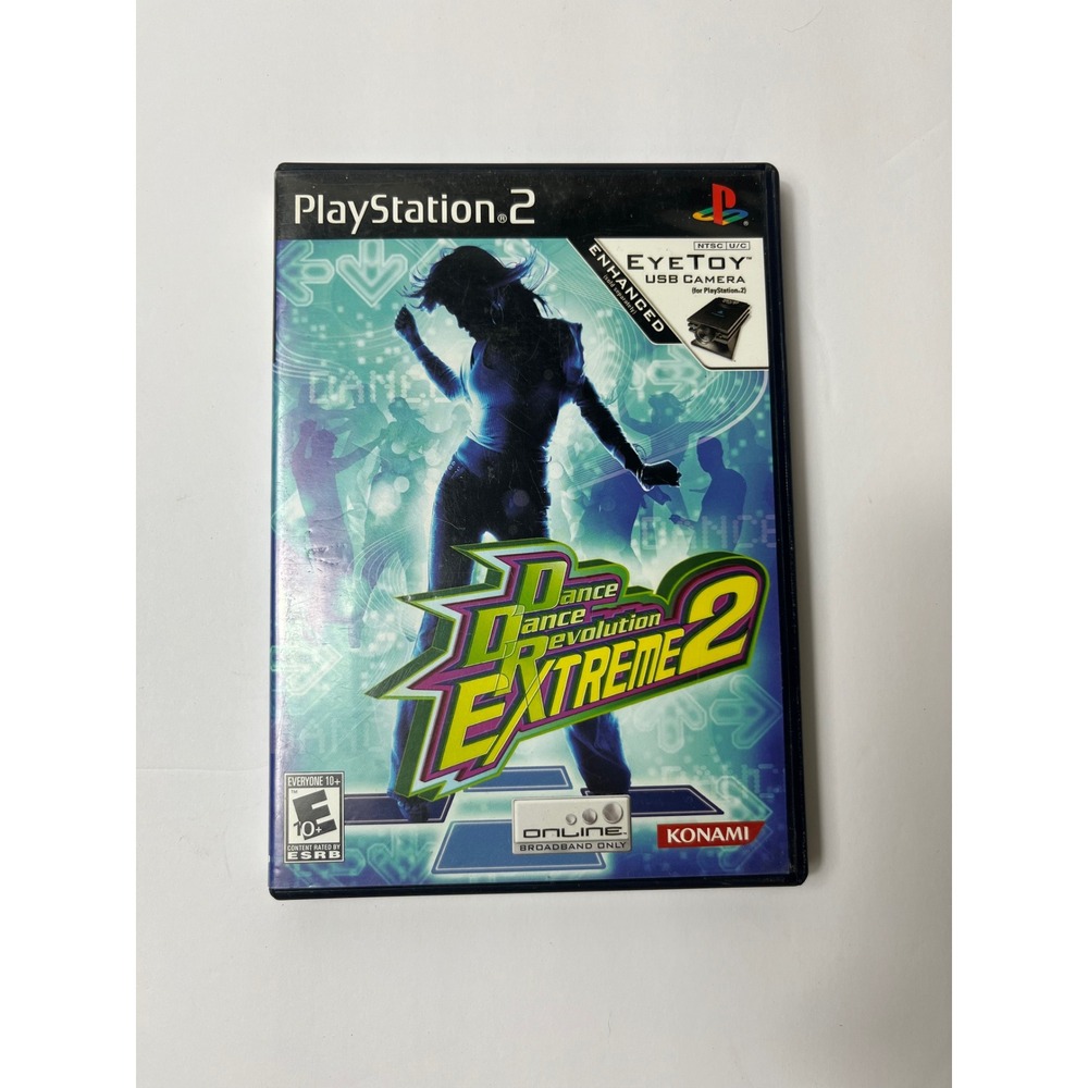 Dance Dance Evolution Extreme 2 PS2 Sony PlayStation 2 Konami Game CIB 21174
